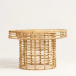 Jawit Boho Rattan Coffee Table - Image 4