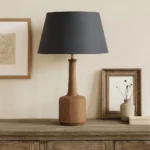 Logan Wood Base Table Lamp