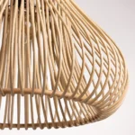 Mushroom Rattan Pendant Light - Image 6