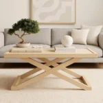 Saga Scandi Wood Coffee Table - Image 5